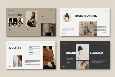 Brand Strategy Presentation Template, Diapositive 2, 11898, Business — PoweredTemplate.com