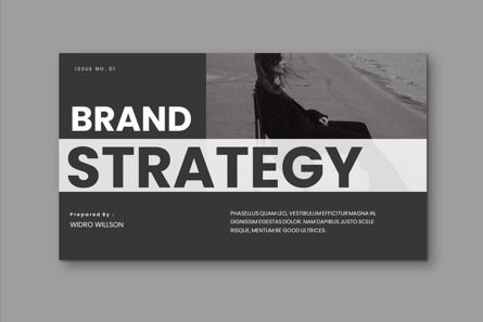 Brand Strategy Presentation Template, スライド 3, 11898, ビジネス — PoweredTemplate.com