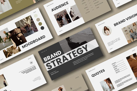 Brand Strategy Presentation Template, Diapositiva 4, 11898, Negocios — PoweredTemplate.com