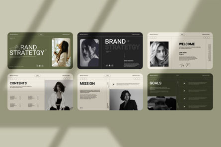 Brand Strategy Presentation Layout, Slide 2, 11903, Bisnis — PoweredTemplate.com