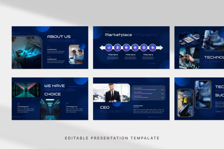 Future Technology - PowerPoint Template, Slide 2, 11908, Business — PoweredTemplate.com