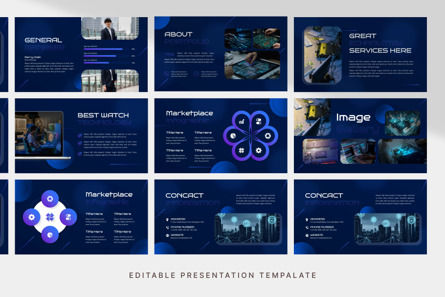 Future Technology - PowerPoint Template, Slide 4, 11908, Business — PoweredTemplate.com