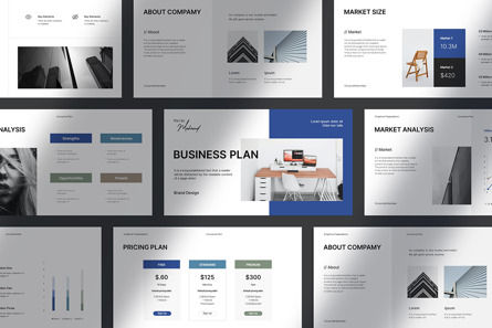Business Plan Presentation, Diapositiva 7, 11912, Negocios — PoweredTemplate.com