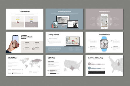 Creative Proposal Presentation Template, Slide 10, 11913, Business — PoweredTemplate.com