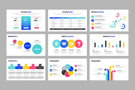 Creative Marketing Agency Google Slides Template, Diapositiva 7, 11914, Negocios — PoweredTemplate.com