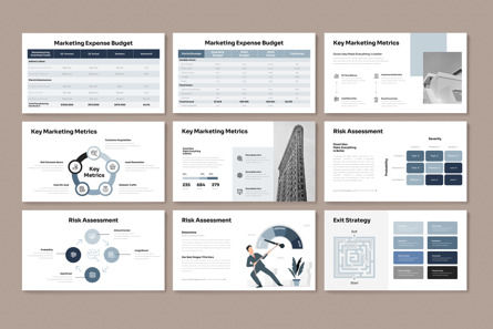 Marketing Plan Presentation Template, Diapositive 10, 11918, Business — PoweredTemplate.com