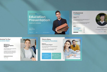 Education Presentation Template, Deslizar 3, 11922, Education & Training — PoweredTemplate.com