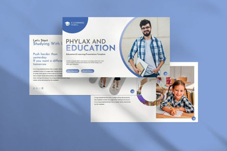 Phylax Presentation Template, Slide 4, 11925, Education & Training — PoweredTemplate.com