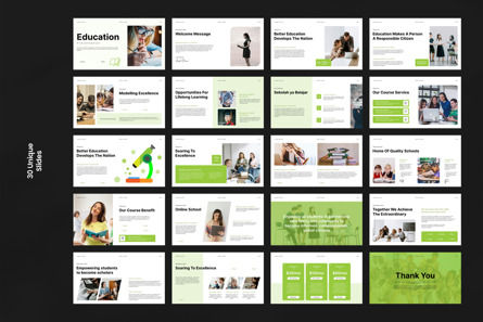 Education Presentation Template, Diapositiva 9, 11931, Education & Training — PoweredTemplate.com