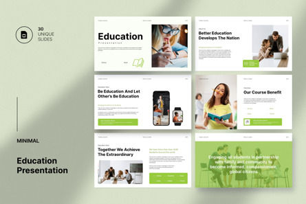 Education Presentation Template, Tema do Google Slides, 11934, Education & Training — PoweredTemplate.com