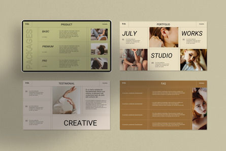 Client Welcome Packet Presentation, Slide 6, 11940, Concetti del Lavoro — PoweredTemplate.com