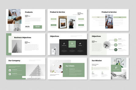 Business Plan PowerPoint Presentation Template, Slide 6, 11941, Bisnis — PoweredTemplate.com