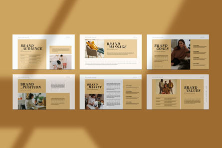 Brand Strategy Presentation Template, Diapositiva 4, 11950, Negocios — PoweredTemplate.com