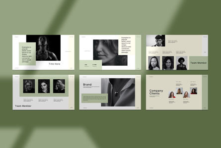 Portfolio Presentation Template, Slide 3, 11955, Bisnis — PoweredTemplate.com