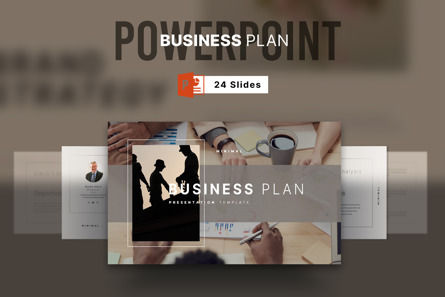 Business Plan PowerPoint Presentation Template, PowerPoint Template, 11959, Business — PoweredTemplate.com