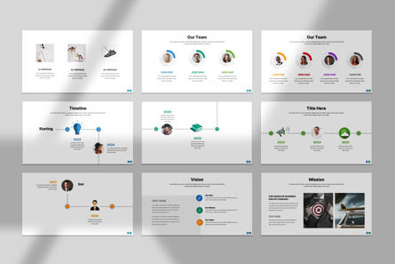 Avantic PowerPoint Presentation Template, Slide 3, 11961, Business — PoweredTemplate.com