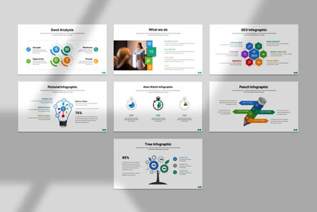 Avantic PowerPoint Presentation Template, Slide 4, 11961, Bisnis — PoweredTemplate.com