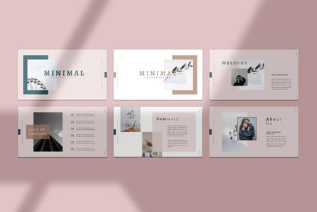 Minimal Presentation Template, Diapositive 2, 11966, Business — PoweredTemplate.com