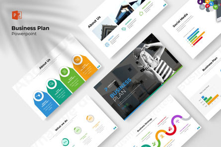 Business Plan PowerPoint Presentation, PowerPoint模板, 11974, 商业 — PoweredTemplate.com