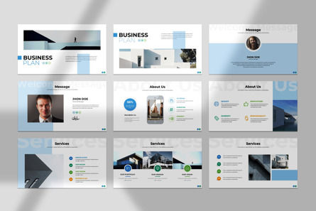 Business Plan PowerPoint Presentation, Slide 2, 11975, Bisnis — PoweredTemplate.com