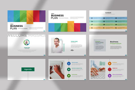 Business Plan PowerPoint Presentation, Diapositiva 2, 11977, Negocios — PoweredTemplate.com