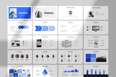Minimal PowerPoint Presentation, Folie 6, 11979, Business — PoweredTemplate.com