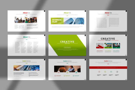 Business Plan Powerpoint Presentation Template, Deslizar 4, 11983, Negócios — PoweredTemplate.com