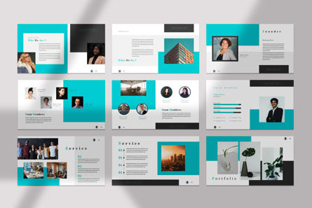 Minimal PowerPoint Presentation Template, Diapositive 3, 11985, Business — PoweredTemplate.com