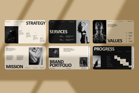 Brand Proposal Presentation Template, Deslizar 3, 11993, Negócios — PoweredTemplate.com