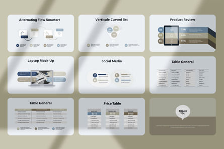 Business Pitch Deck PowerPoint, 幻灯片 9, 11994, 商业 — PoweredTemplate.com