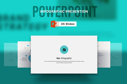 Infographic PowerPoint Templates, PowerPoint模板, 12000, 商业 — PoweredTemplate.com
