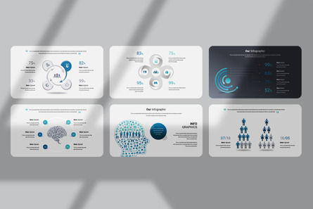 Infographic PowerPoint Templates, Slide 4, 12000, Business — PoweredTemplate.com