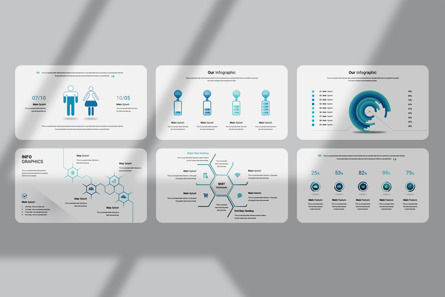 Infographic PowerPoint Templates, Diapositiva 5, 12000, Negocios — PoweredTemplate.com
