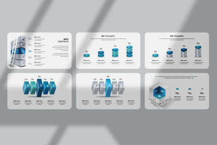 Infographic PowerPoint Templates, Dia 4, 12001, Bedrijf — PoweredTemplate.com