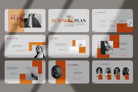 Business Plan Presentation Template, Deslizar 2, 12003, Negócios — PoweredTemplate.com