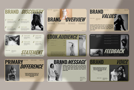 Brand Strategy Presentation Template, Slide 3, 12009, Business — PoweredTemplate.com
