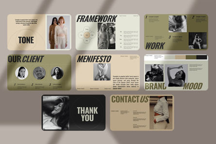 Brand Strategy Presentation Template, Diapositiva 4, 12009, Negocios — PoweredTemplate.com