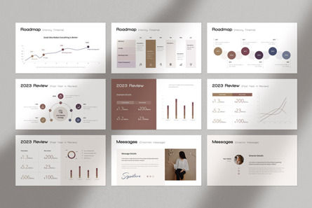 Annual Report PowerPoint Template, Slide 6, 12018, Lavoro — PoweredTemplate.com