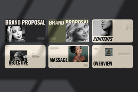 Brand Proposal Presentation Template, Slide 2, 12034, Lavoro — PoweredTemplate.com