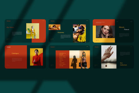 Fashion Presentation Template, Slide 3, 12036, Lavoro — PoweredTemplate.com