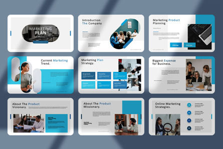 Social Media Kit Presentation Template, Slide 2, 12044, Business — PoweredTemplate.com