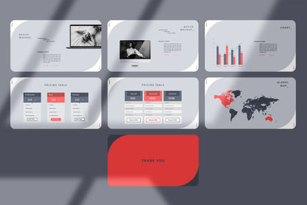 Minimalist Presentation Template, Slide 4, 12045, Bisnis — PoweredTemplate.com