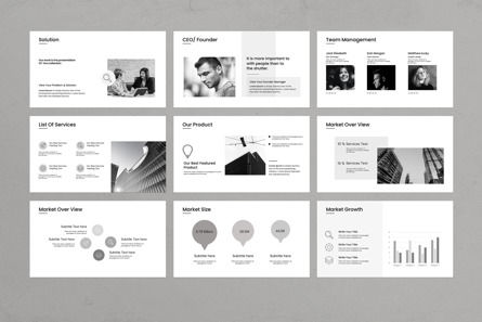 Business Strategy Presentation Template, Diapositive 6, 12063, Business — PoweredTemplate.com