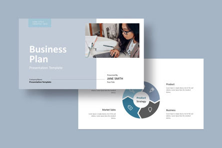 Business Plan Presentation Template, Diapositive 2, 12064, Business — PoweredTemplate.com