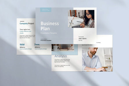 Business Plan Presentation Template, Deslizar 4, 12064, Negócios — PoweredTemplate.com