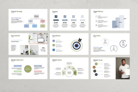 Marketing Plan Presentation Template, Slide 5, 12065, Business — PoweredTemplate.com