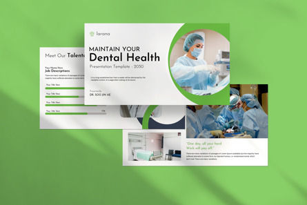 Maintain Your Dental Health Presentation Template, Slide 4, 12071, Business — PoweredTemplate.com