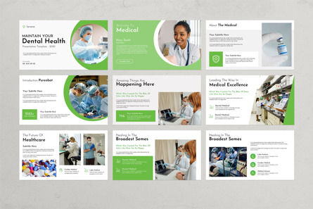 Maintain Your Dental Health Presentation Template, Slide 5, 12071, Business — PoweredTemplate.com