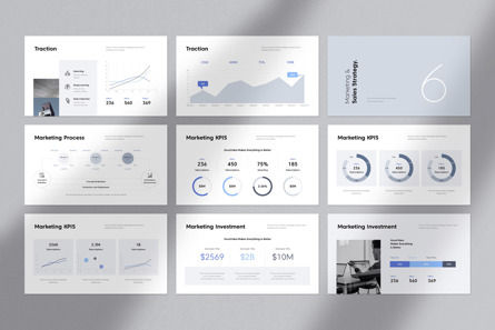 Marketing Plan Google Slide Template, Diapositive 3, 12074, Business — PoweredTemplate.com