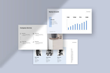 Business Plan Presentation Template, Slide 7, 12107, Business — PoweredTemplate.com